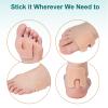 20 Pcs Metatarsal Foot Pads for Women, Horseshoe Pads Callus Cushions Moleskin for Feet, Felt Foot Pads Callus Pads for Bottom Side of Foot and Heel, Ball of Foot Cushion Pain Relief view 4