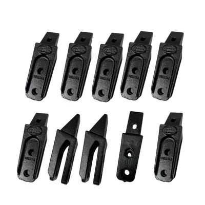 Adapter 7107324 Teeth Bolt 10pk, Mini Ex, Skid Steer Bolt On Shanks, Fits 5/8" Lip - 7107324 (Adapter 7107324 Teeth Bolt 10pk)