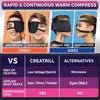 CREATRILL Single Eye Compress Moist Heat for Stye Eye Treatment, Electric Eye Heating Pad Hot Chalazion Eye Compress Heated Eye Patch Mask for One Eye Stye Blepharitis Cure Dry Eyes Relief view 3