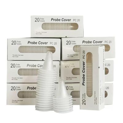 500pcs Ear Thermometer Probe Covers, Lens Filters Refill Covers for All Braun themometer Thermometer Models Digital Thermometers Disposable Covers