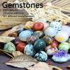 1.5Lb Tumbled Gemstones and Crystals Bulk, Assorted Polished Healing Stone and Rocks, Mixed Color Semi Precious Gem Stones (1.5lb 0.8-1.6 Tumbled) view 2