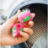 MLAQLS 12Pcs Care Pet Hair Remover Reusable Lint Remover Balls for Clothes,Dryer Balls Laundry Reusable, Laundry Hair Catcher Pet Hair Remover for Laundry Lint Remover Washing Balls (Pink and Green) view 4