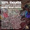 DARK ROAST Whole Bean Coffee Volcanic Cult Vanuat Organic Supreme Finest Artisan Beans for Drip Coffee Cold Brew Espresso French Press Turkish Brew Dark Medium Light Roast from Vanuatu Sumatra Ethiopia Ethiopian Brazil Brazilian Kenya Kenyan Papua Ne view 3