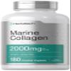 Horbach Marine Collagen Peptides 2000mg | 180 Caplet Capsules | Type 1 with Calcium | Non-GMO, Gluten Free Supplement view 1