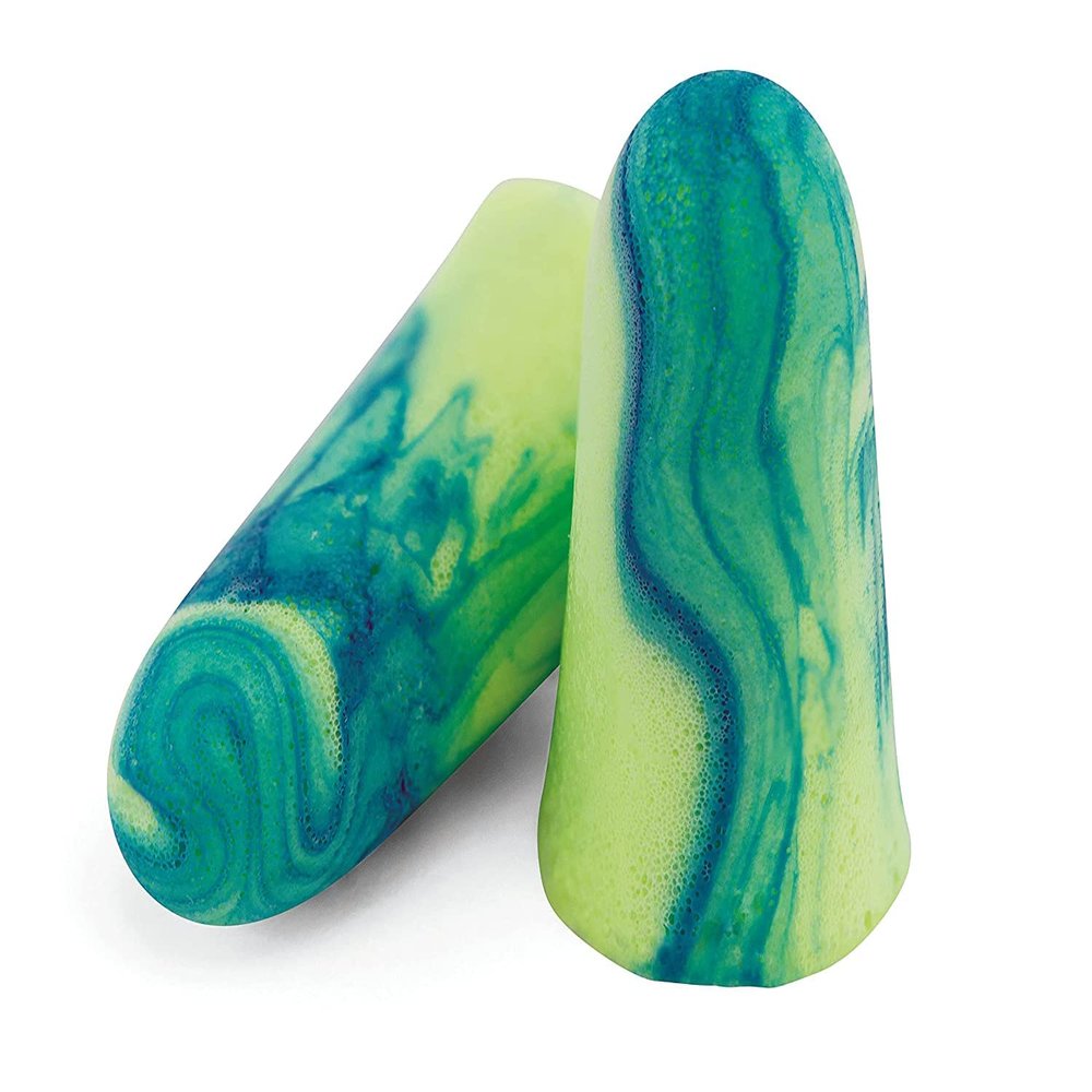 Disposable Earplugs, Moisturizing, Soft Foam and Tapered Shape (Pack of 200)