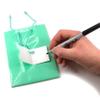 cBox Glossy Robins Egg Teal Blue Gift Tote Bags (8" x 4" x 10") 10pcs for Gifts, Presents, Party Favors, Retail, Merchandise, Weddings, Birthdays, Events view 2
