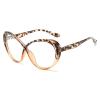 laureles Vintage Blue Light Blocking Lens Big Frame Reading Glasses Women Computer Readers Unisex (Leopard, 1.75, multiplier_x) view 1
