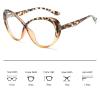laureles Vintage Blue Light Blocking Lens Big Frame Reading Glasses Women Computer Readers Unisex (Leopard, 1.75, multiplier_x) view 4
