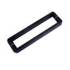 DAMSLY Bathroom Glass Door Grab Bar Metal, Shower Door Handle Stainless Steel Matte Black Back-to-Back Towel Bar, Push and Pull Handle Sets Replacement (Size : 800mm-840mm) view 1