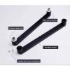 DAMSLY Bathroom Glass Door Grab Bar Metal, Shower Door Handle Stainless Steel Matte Black Back-to-Back Towel Bar, Push and Pull Handle Sets Replacement (Size : 800mm-840mm) view 4