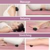 ANVICTOX Peanut Massage Ball,Double Lacrosse Ball for Neck Sore Muscles,Medium Density Myofascial Release Massager Ball for Deep-Tissue Massage Muscle Knots Yoga Therapy(Black) view 4