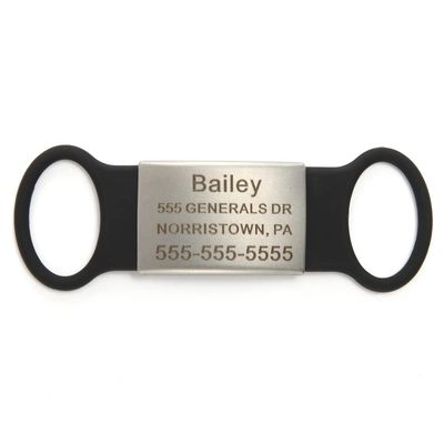 BAIYI HOPE Stainless Steel Dog Tags - Safety Alert ID Bracelet - Runners ID - Fitness ID - Triathletes ID - Religious ID - ID Bracelet - Sports Watch Accessories - Free Engraving