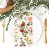 AnyDesign 80 Pack Floral Guest Napkins Vintage Wildflower Disposable Paper Napkins Flower Dinner Hand Napkin for Home Kitchen Bathroom Holiday Party Supplies view 3