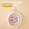 Healifty Collapsible Dish Tub Bowl Portable Sink Wash Dish Basin Foldable Laundry Tub Face Washing Basin Camping Dish Washing Tub for Kitchen Sink Pink view 3