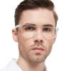 WEMOOTANTS Bifocal Reading Glasses 2.75 Men Large Blue Light Computer Readers 1.0 1.25 1.5 1.75 2.0 2.25 2.5 2.75+ 3.0 3.25 3.5 (Clear 275) view 2