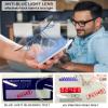 WEMOOTANTS Bifocal Reading Glasses 2.75 Men Large Blue Light Computer Readers 1.0 1.25 1.5 1.75 2.0 2.25 2.5 2.75+ 3.0 3.25 3.5 (Clear 275) view 4
