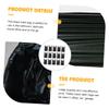 60pcs Heavy Duty Trash Bags Handles Disposable Rubbish Liners Bathroom Kitchen Office Toilets view 2