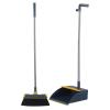 2 Set Broom And Dustpan Set For Home,Standing Upright Dustpan With Long Handle & Comb Teeth,Broom And Dustpan Combo For Offices,Long Handle Broom With Upright Standing Dustpan For Kitchen Floor Indoor view 1