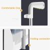 2 Set Broom And Dustpan Set For Home,Standing Upright Dustpan With Long Handle & Comb Teeth,Broom And Dustpan Combo For Offices,Long Handle Broom With Upright Standing Dustpan For Kitchen Floor Indoor view 2