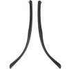1 Pair Repair Glasses Accessories Restoration Kit Double Teeth Black Set Silicone Titanium Glasses Accessories view 1