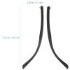 1 Pair Repair Glasses Accessories Restoration Kit Double Teeth Black Set Silicone Titanium Glasses Accessories view 3