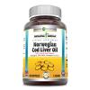 Amazing Omega Norwegian Cod Liver Oil 1250 Mg Softgels Supplement | Omega-3, EPA, DHA, Vitamin A, Vitamin D & Vitamin E (Orange | 250 Count) view 1