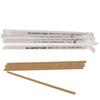 BSH621 Sugarcane Straws, Individual Packaging, Approx. 0.2 x 8.3 inches (6 x 210 mm), Pack of 100, Eco-Friendly, Disposable, Eco-Friendly view 1