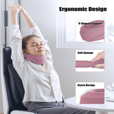 BLABOK Neck Brace Cervical Collar Neck Support Pink S Size