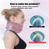 BLABOK Neck Brace Cervical Collar Neck Support Pink S Size view 2