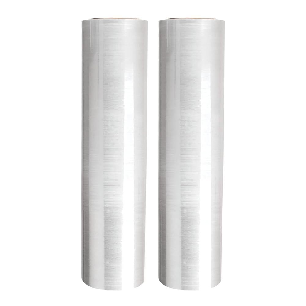 Plastic Food Wrap 12 Inch x 328 Square Foot Cling Film, Microwave Safe, BPA-FreePack of 2cling wrappress and seal wrapplastic wrap for foodplastic wrap roll