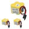BALOLO (3-Pack) BR-2/3AGCT4A 6V 4400MAH Non Rechargeable Lithium Batteries Replace for A98L-0031-0025 A98L00310025 BR-2/3AGCT4A BR2/3AGCT4A view 1