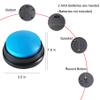 bifofo Voice Recording Button, Dog Buttons for Communication Pet Training Buzzer, 30 Second Record & Playback, Funny Gift for Study Office Home, Talking Buttons for Dogs (2 Packs) view 2