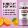 GREABBY L Glutamine 1000mg Gummies - Muscle Relief & Immune Support, Amino Acid Supplement with Magnesium Glycinate, Vegan & Non-GMO, Gluten Free (60 Count) view 4