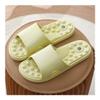 LUXRUB Plantar Fasciitis Slippers Men Women Reflexology Acupressure Acupuncture Massage Sandals Arthritis Neuropathy Pain Relief Home Shock Absorbing Shower Shoes (Color : Green, Size : 7.5/8) view 1