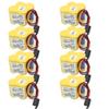 BALOLO (8-Pack) BR-2/3AGCT4A 6V 4400MAH Non Rechargeable Lithium Batteries Replace for A98L-0031-0025 A98L00310025 BR-2/3AGCT4A BR2/3AGCT4A view 1