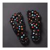 2023 Foot Therapy Slippers for Plantar Fasciitis Men Women Sole Particles Massage Sandals Home Non-Slip Shower Shoes Promoting Blood Circulation Myofascial Release (Color : Black, Size : 5/5.5) view 1
