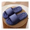LUXRUB Plantar Fasciitis Massage Slippers Women Men Acupressure Sandals Open Toe Shower Shoes Summer House Slides Relief Foot Arch Arthritis Neuropathy Pain (Color : Blue, Size : 7.5/8) view 1