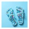 LUXRUB Foot Massage Slippers Men Women Shiatsu Foot Massager Reflexology Shoes Foot Pain Relief Neuropathy Plantar Fasciitis Acupressure Feet Massage Sandals (Color : Blue, Size : 5/5.5) view 1