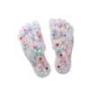LUXRUB Massage Slippers Men Women Sole Particles Health Foot Therapy Sandals Home Bathroom Anti-Skid Quick Drying Shoes Provide Arthritis Neuropathy Pain Relief (Color : White, Size : 5/5.5) view 1