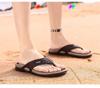 Summer Big Size Youth Slippers Men Massage Non-Slip Flip Flops Acupressure Sandals With Arch Support Breathable Beach Shoes Relief Plantar Fasciitis Heel Arch Arthritis Pain ( Color : Khaki , Size : 7 view 2