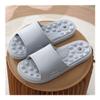 Acupressure Massage Slippers For Women Men Reflexology Therapy Shower Shoes Plantar Fasciitis Sandals Foot Arch Arthritis Neuropathy Pain Relief Feet Care Flip Flops ( Color : Gray , Size : 7.5/8 ) view 1