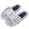 LUXRUB Plantar Fasciitis Massage Slippers Men Women Foot Massage Shoes Acupressure Shiatsu Therapeutic Reflex Sandals for Pain Relief in The Arch of Foot (Color : Gray, Size : 8.5/9)