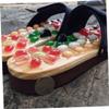Reflexology Slippers Foot Massage Sandals Men Women Acupressure Shoes Plantar Fasciitis Arthritis Neuropathy Pain Relief Tension Relief Products Relaxation Gifts For Mom Dad Parents ( Color : Black , view 3