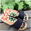 Reflexology Slippers Foot Massage Sandals Men Women Acupressure Shoes Plantar Fasciitis Arthritis Neuropathy Pain Relief Tension Relief Products Relaxation Gifts For Mom Dad Parents ( Color : Black , view 4