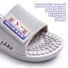 LUXRUB Plantar Fasciitis Massage Slippers Men Women Foot Massage Shoes Acupressure Shiatsu Therapeutic Reflex Sandals for Pain Relief in The Arch of Foot (Color : Black, Size : 7.5/8) view 4