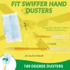 Duster Refills,Static Dust Removal Brush Disposable Replacement Head Compatible with Swiffer Duster Refills for Electronics, Furniture, Blinds, Ceiling Fans (Blue, 30 PCS) view 3