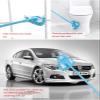 VIDECOR Floor Mop Triangle Cleaning Mop Mini Triangle Mop with Telescopic Handle Chenille Mop Adjustable Rotatable Multifunctional for Floor Wall Cleaner,Blue-1.3M view 2