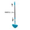 VIDECOR Floor Mop Triangle Cleaning Mop Mini Triangle Mop with Telescopic Handle Chenille Mop Adjustable Rotatable Multifunctional for Floor Wall Cleaner,Blue-1.3M view 4