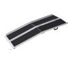 Foldable Wheelchair Ramp, HomVent 600 Lbs Capacity Foldable Aluminum Anti-Slip Wheelchair Ramp Portable Ramp Scooter Ramps with Handle for Home, Steps, Stairs, Doorways view 1