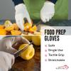 KLEEN CHEF Bulk Disposable Latex Gloves 1,000 Pcs Count, Powder Free, Cleaning and Food Prep Gloves, Food Safe, SMALL view 2